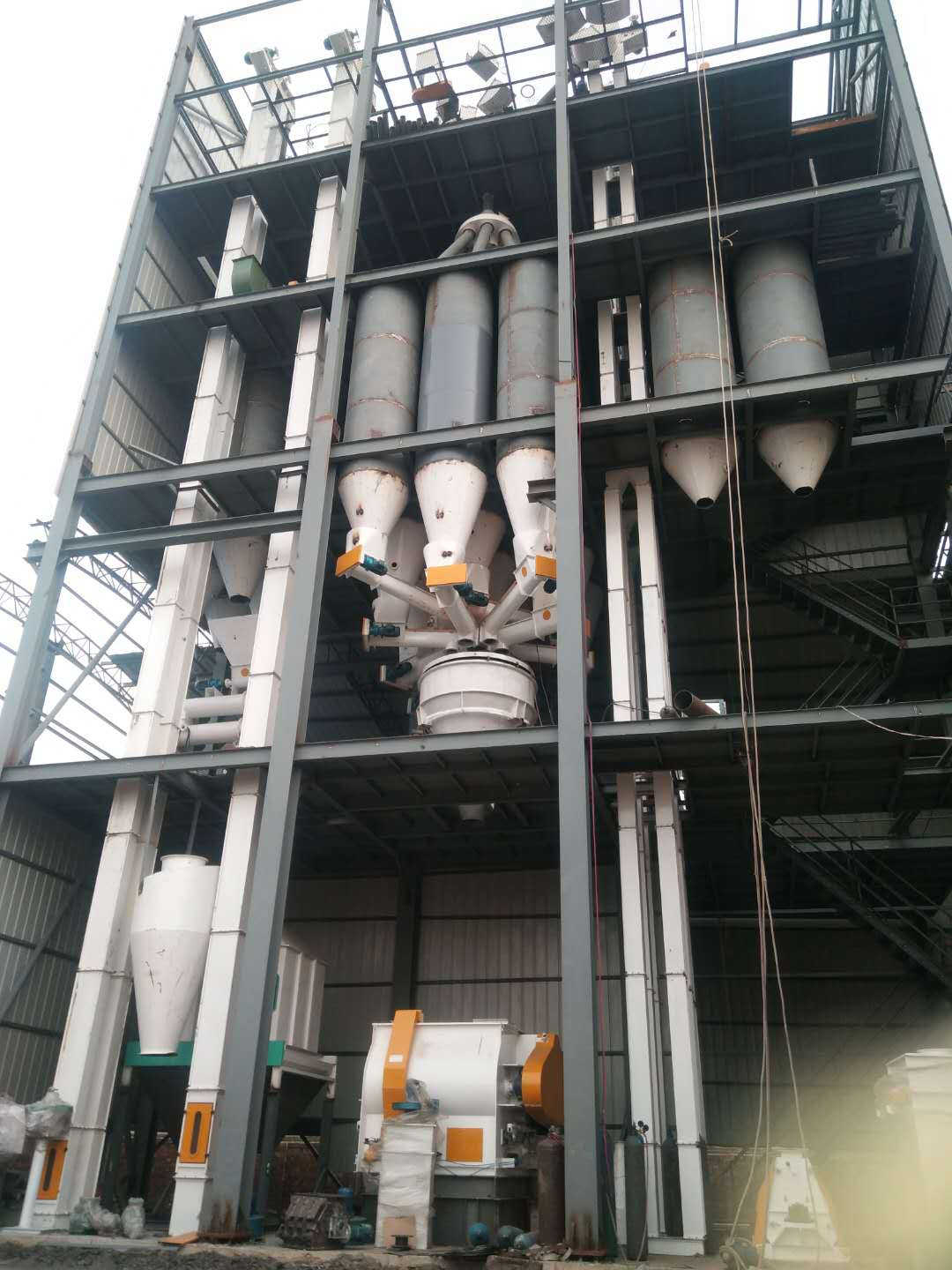 8-12 t/h feed production line installation site